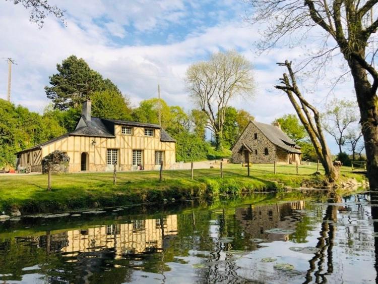 Chambre d'hôte de charme dans maison indépendante Preaux  Exterior foto