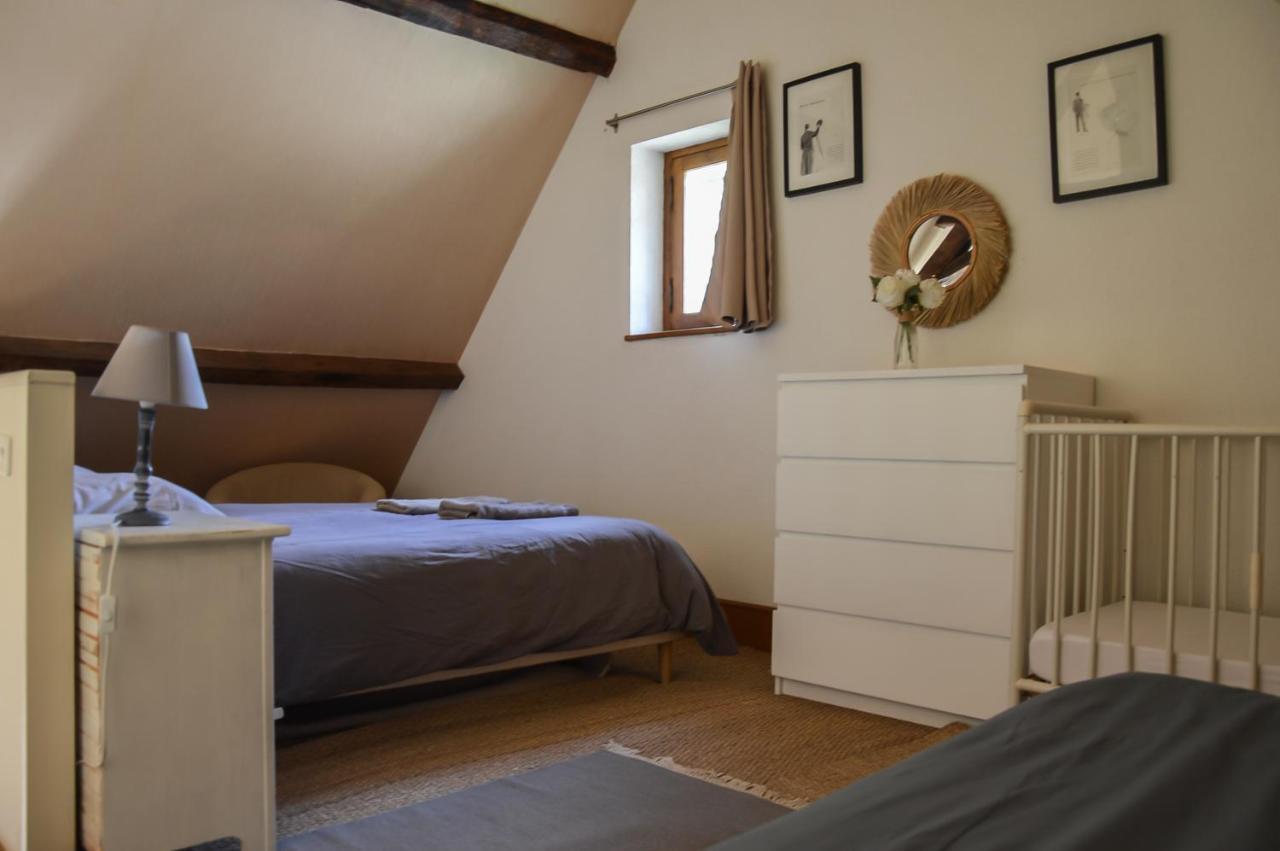 Chambre d'hôte de charme dans maison indépendante Preaux  Exterior foto